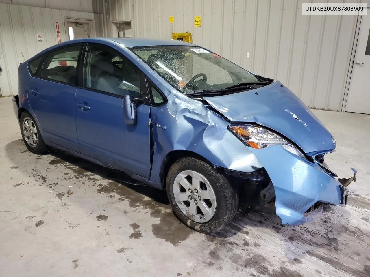 2008 Toyota Prius VIN: JTDKB20UX87808909 Lot: 72940014