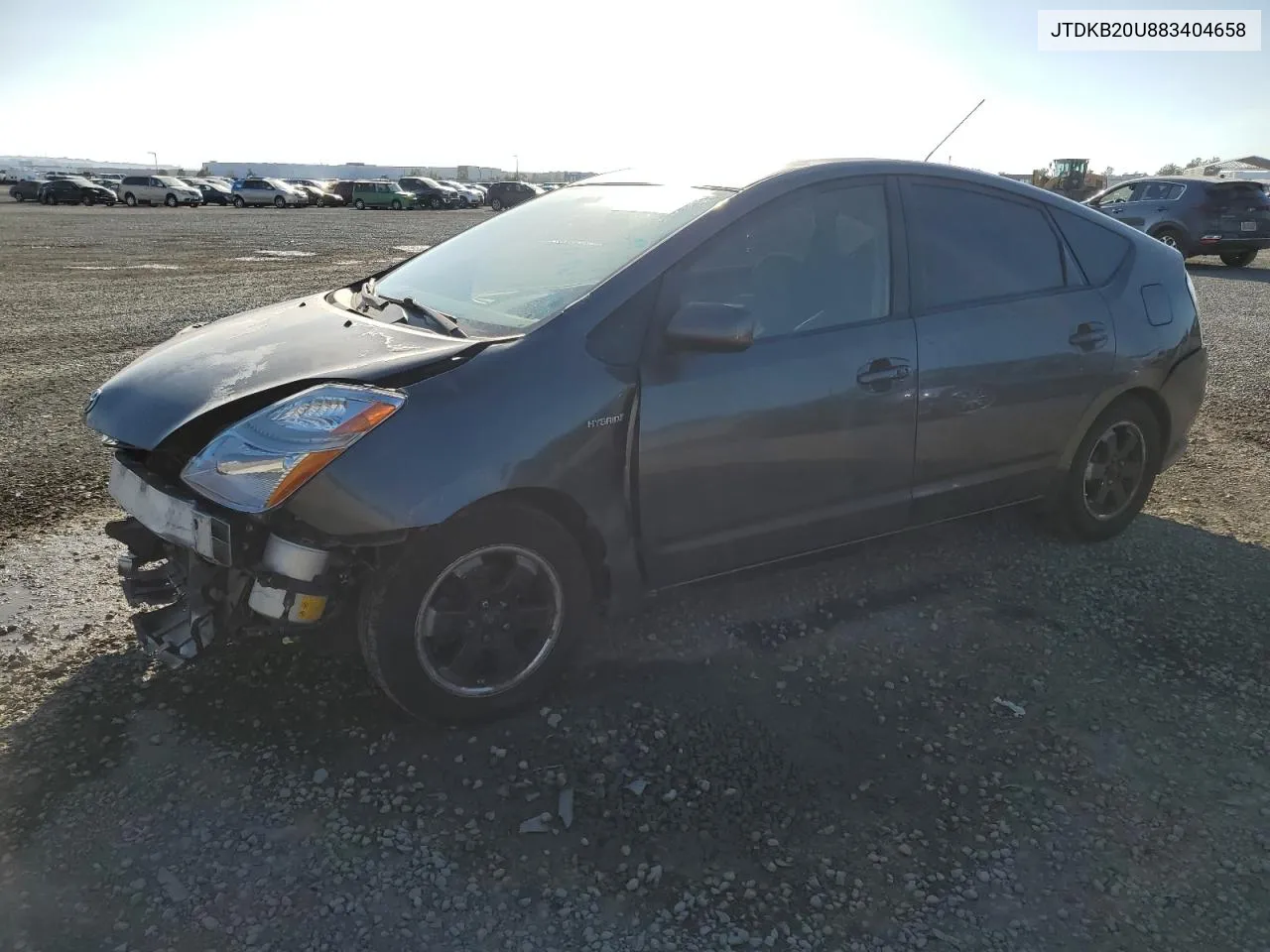 2008 Toyota Prius VIN: JTDKB20U883404658 Lot: 73008684