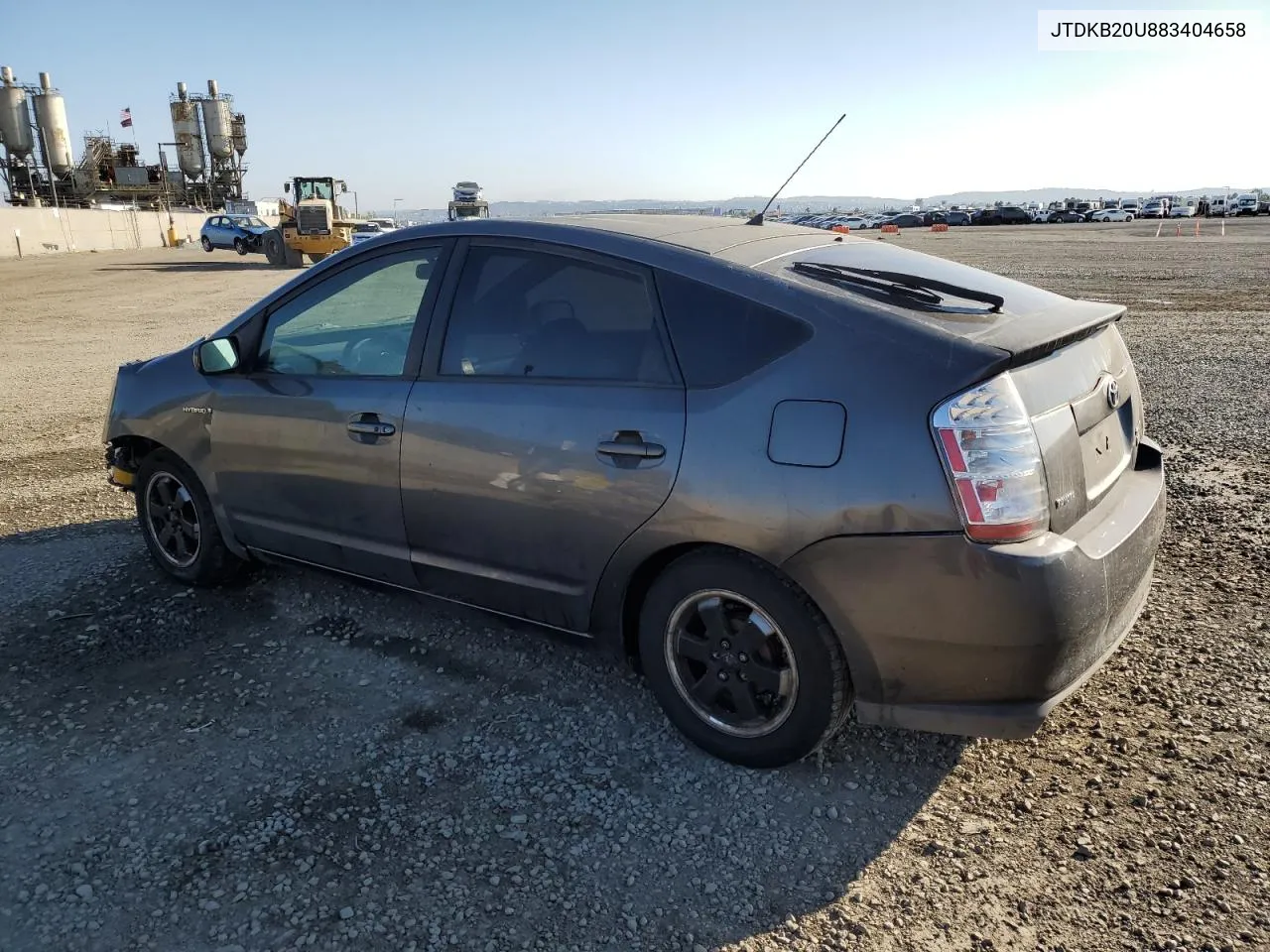 2008 Toyota Prius VIN: JTDKB20U883404658 Lot: 73008684