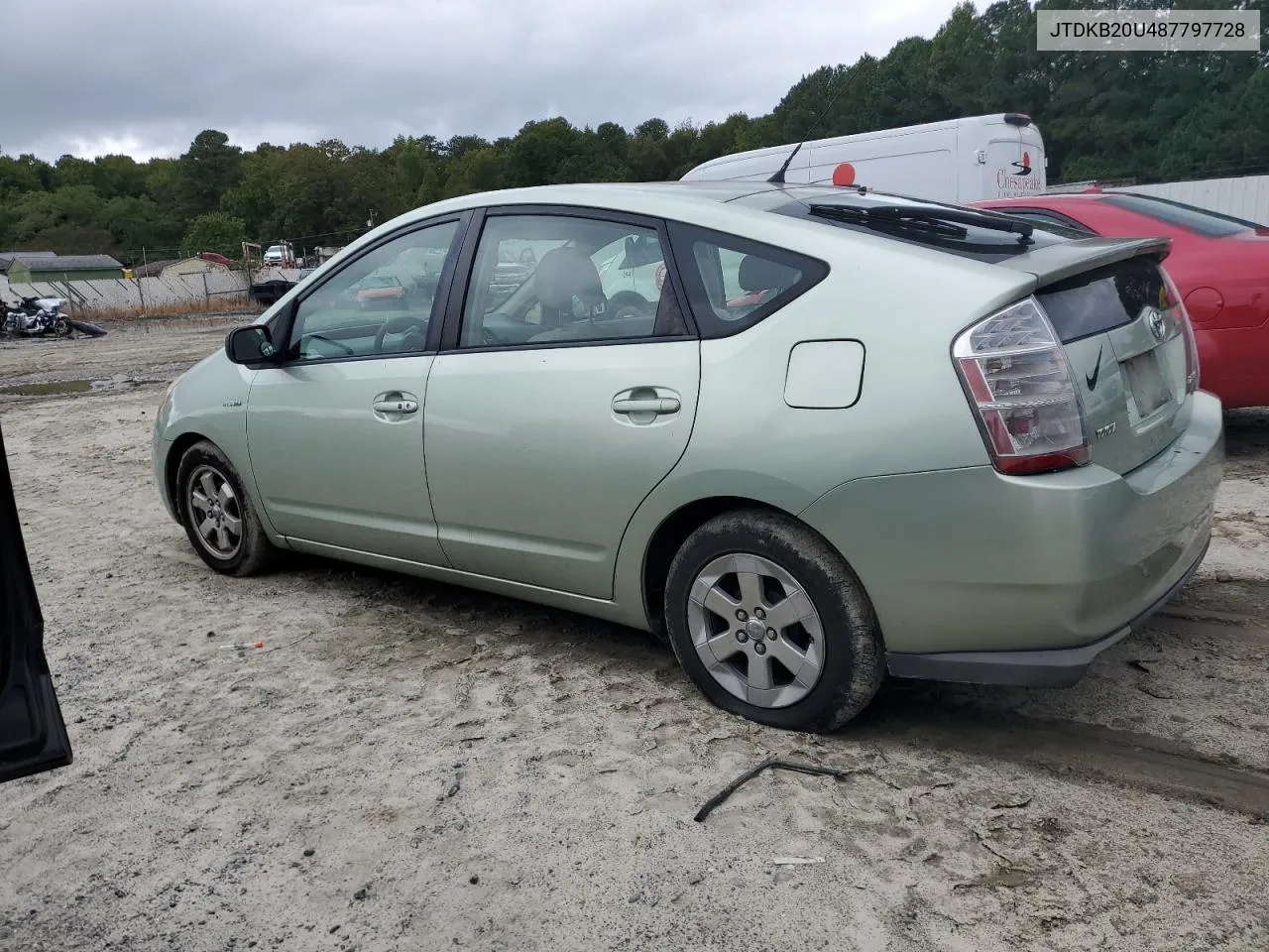 2008 Toyota Prius VIN: JTDKB20U487797728 Lot: 73178294