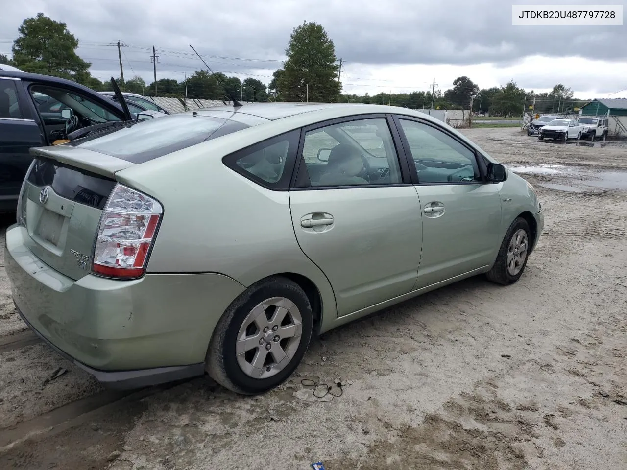 2008 Toyota Prius VIN: JTDKB20U487797728 Lot: 73178294