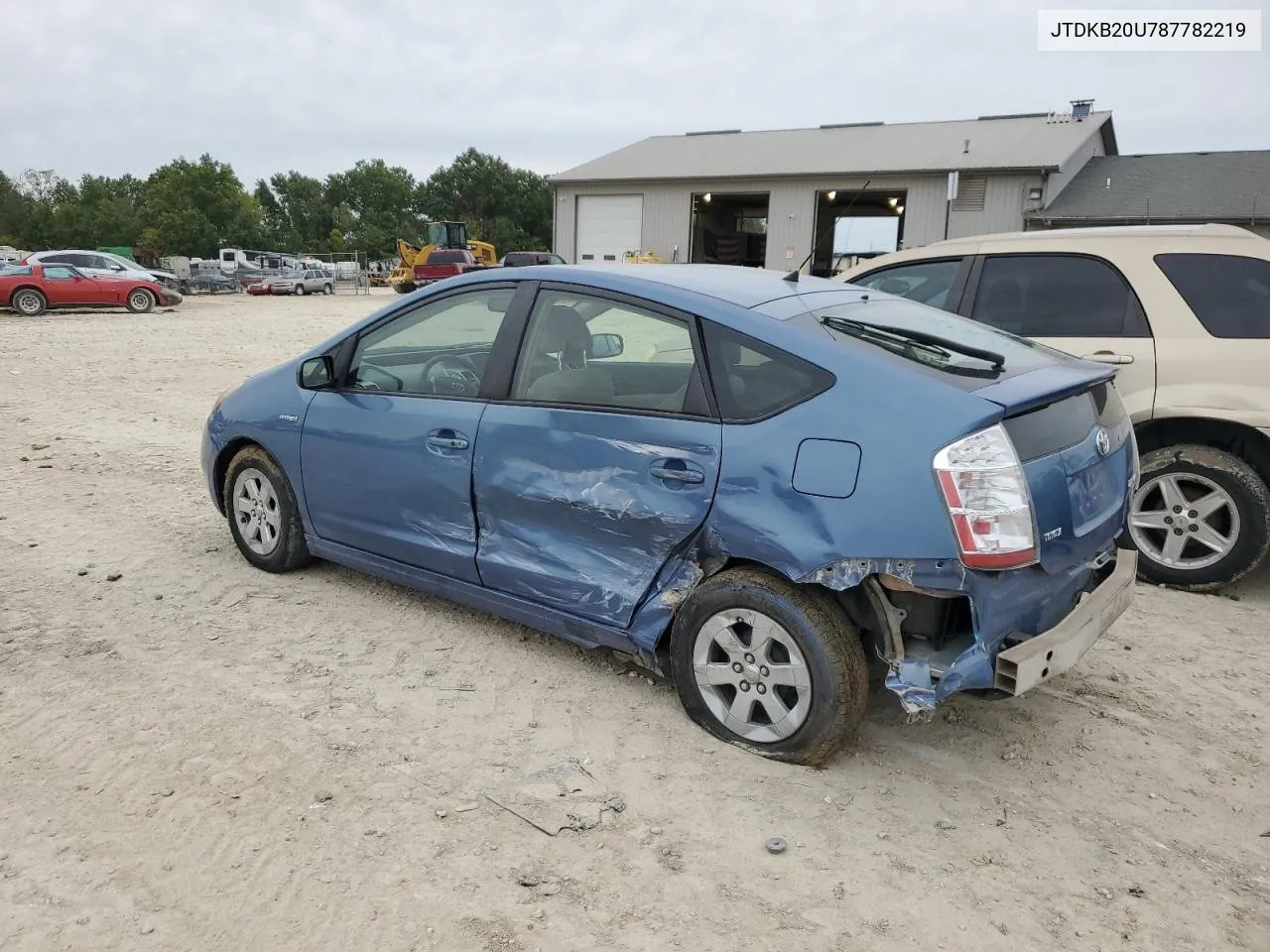 2008 Toyota Prius VIN: JTDKB20U787782219 Lot: 73205744