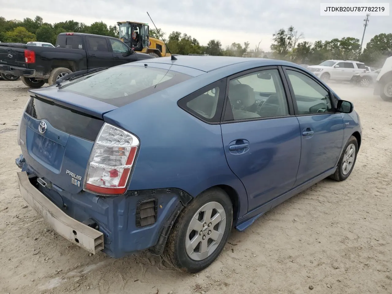 2008 Toyota Prius VIN: JTDKB20U787782219 Lot: 73205744