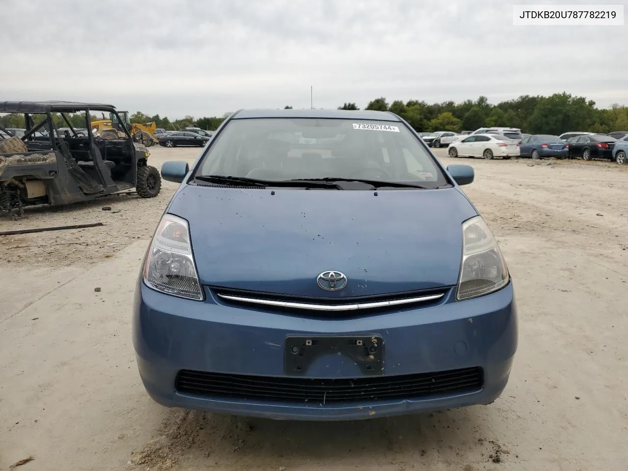 2008 Toyota Prius VIN: JTDKB20U787782219 Lot: 73205744