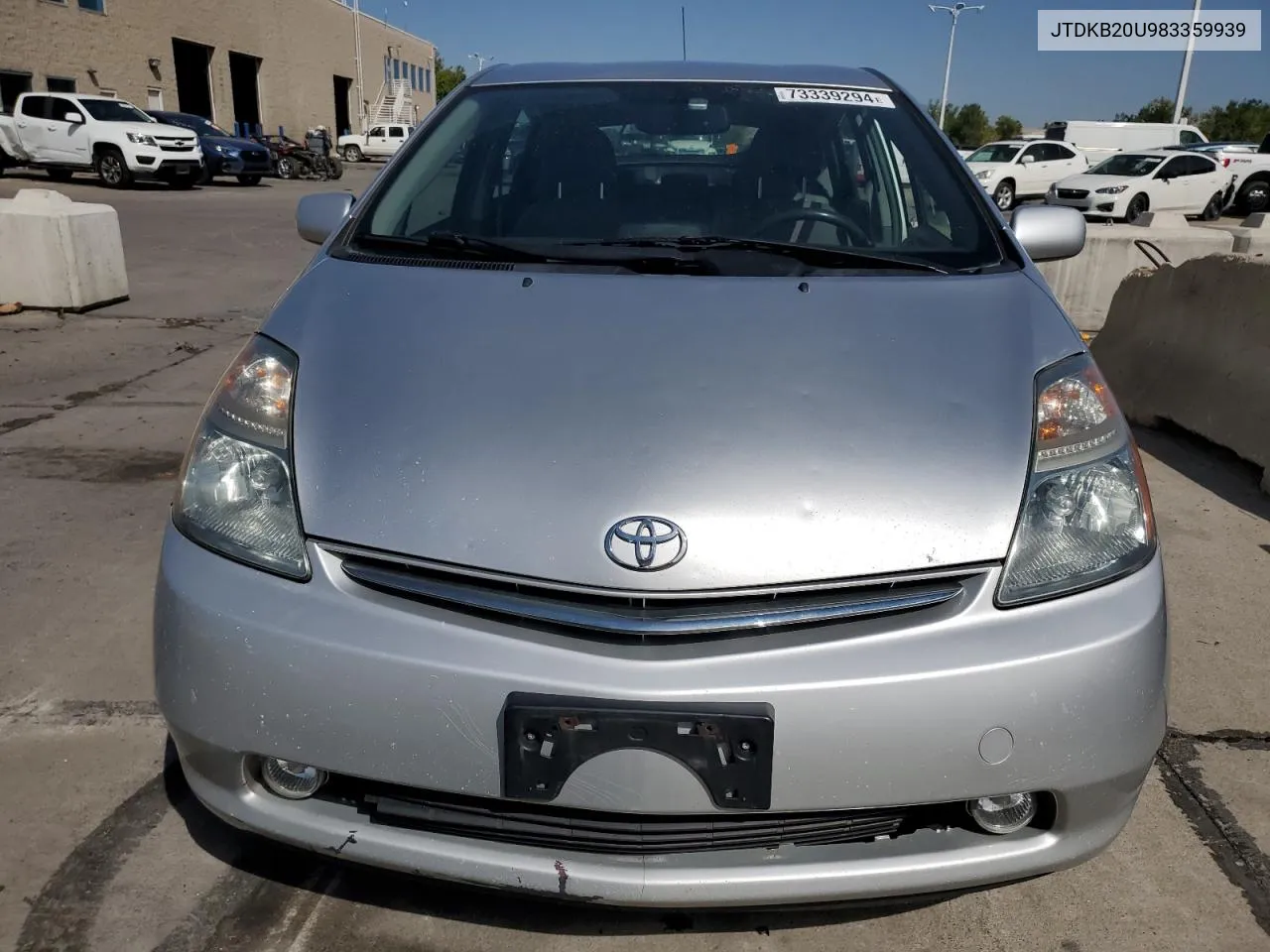 2008 Toyota Prius VIN: JTDKB20U983359939 Lot: 73339294