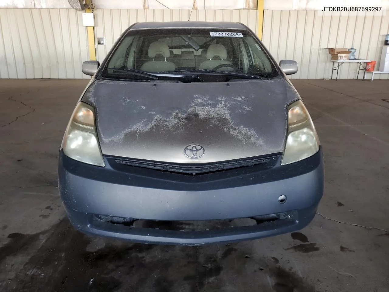 2008 Toyota Prius VIN: JTDKB20U687699297 Lot: 73370264