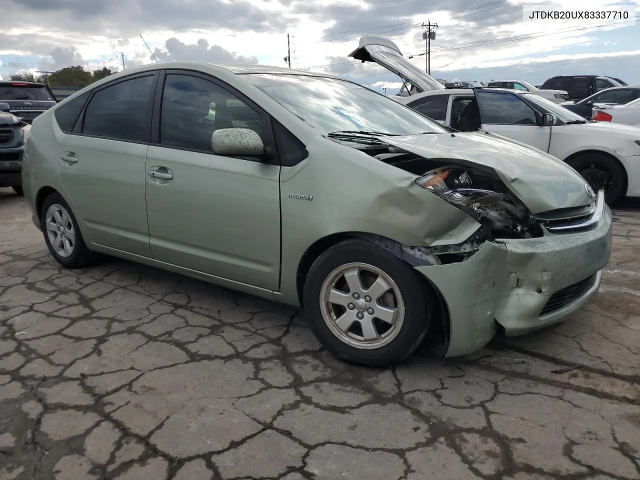 2008 Toyota Prius VIN: JTDKB20UX83337710 Lot: 73477274