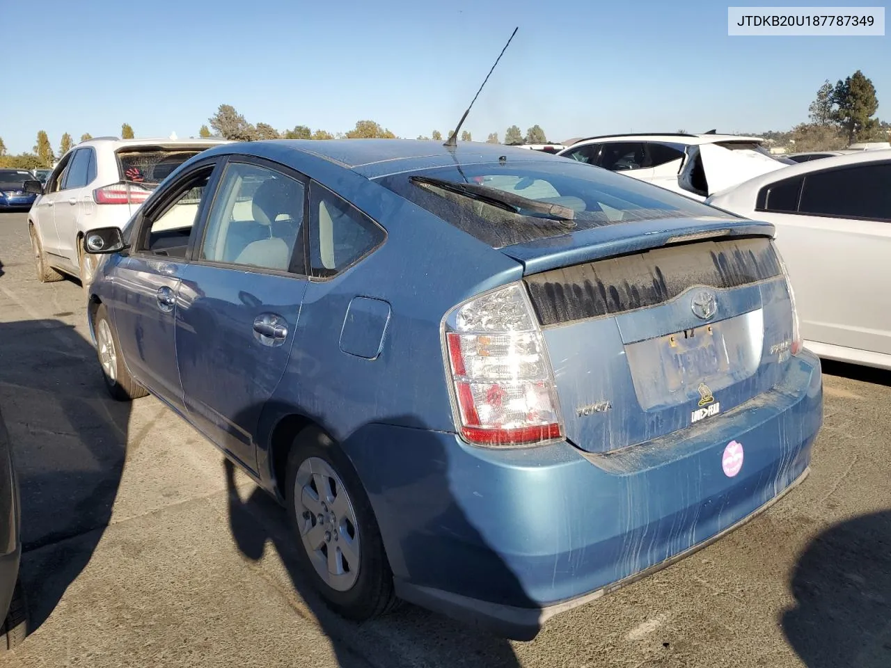 2008 Toyota Prius VIN: JTDKB20U187787349 Lot: 73753634