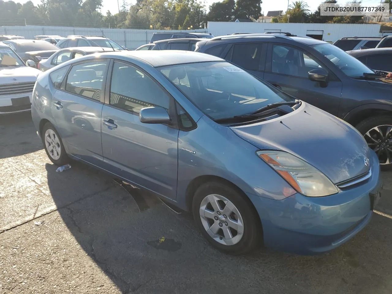 2008 Toyota Prius VIN: JTDKB20U187787349 Lot: 73753634