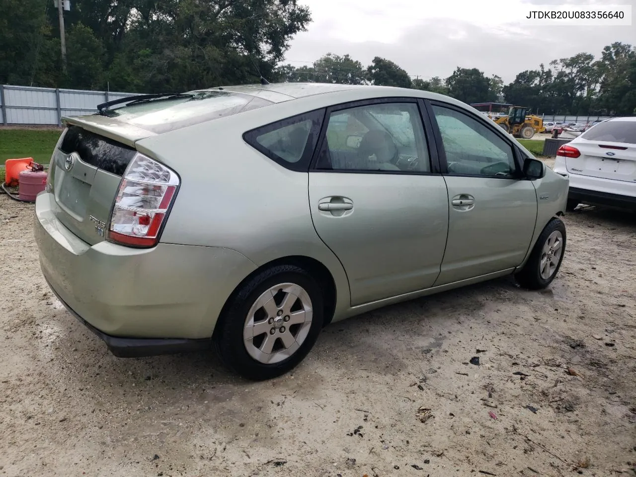 2008 Toyota Prius VIN: JTDKB20U083356640 Lot: 73835504