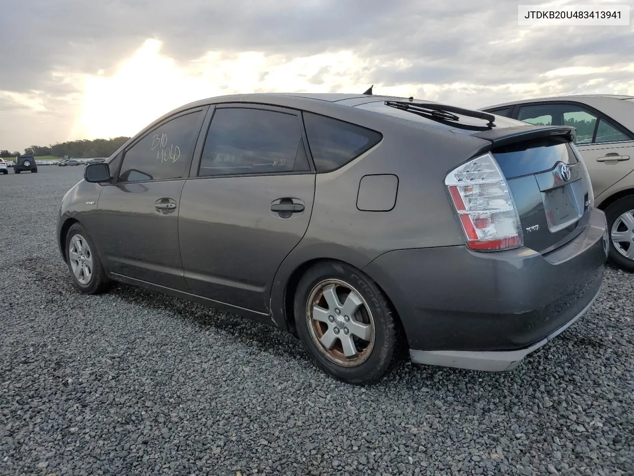 2008 Toyota Prius VIN: JTDKB20U483413941 Lot: 73863374