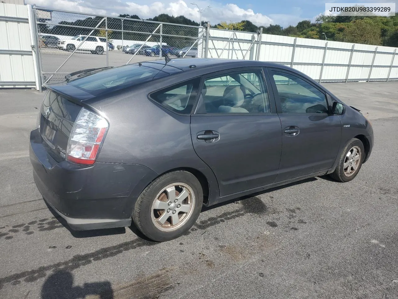 2008 Toyota Prius VIN: JTDKB20U983399289 Lot: 73941424