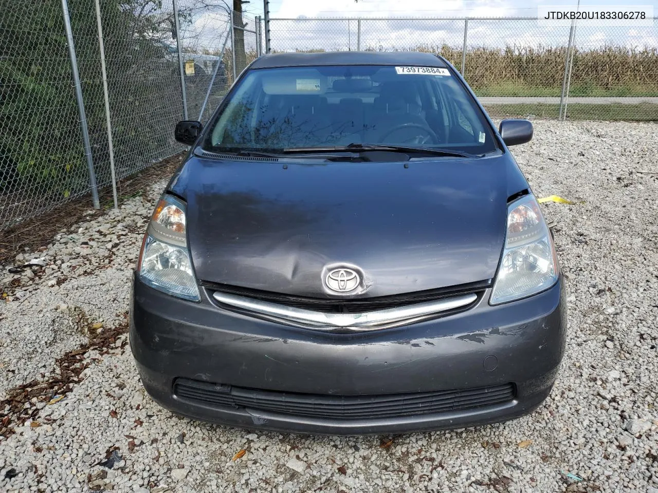 2008 Toyota Prius VIN: JTDKB20U183306278 Lot: 73973884