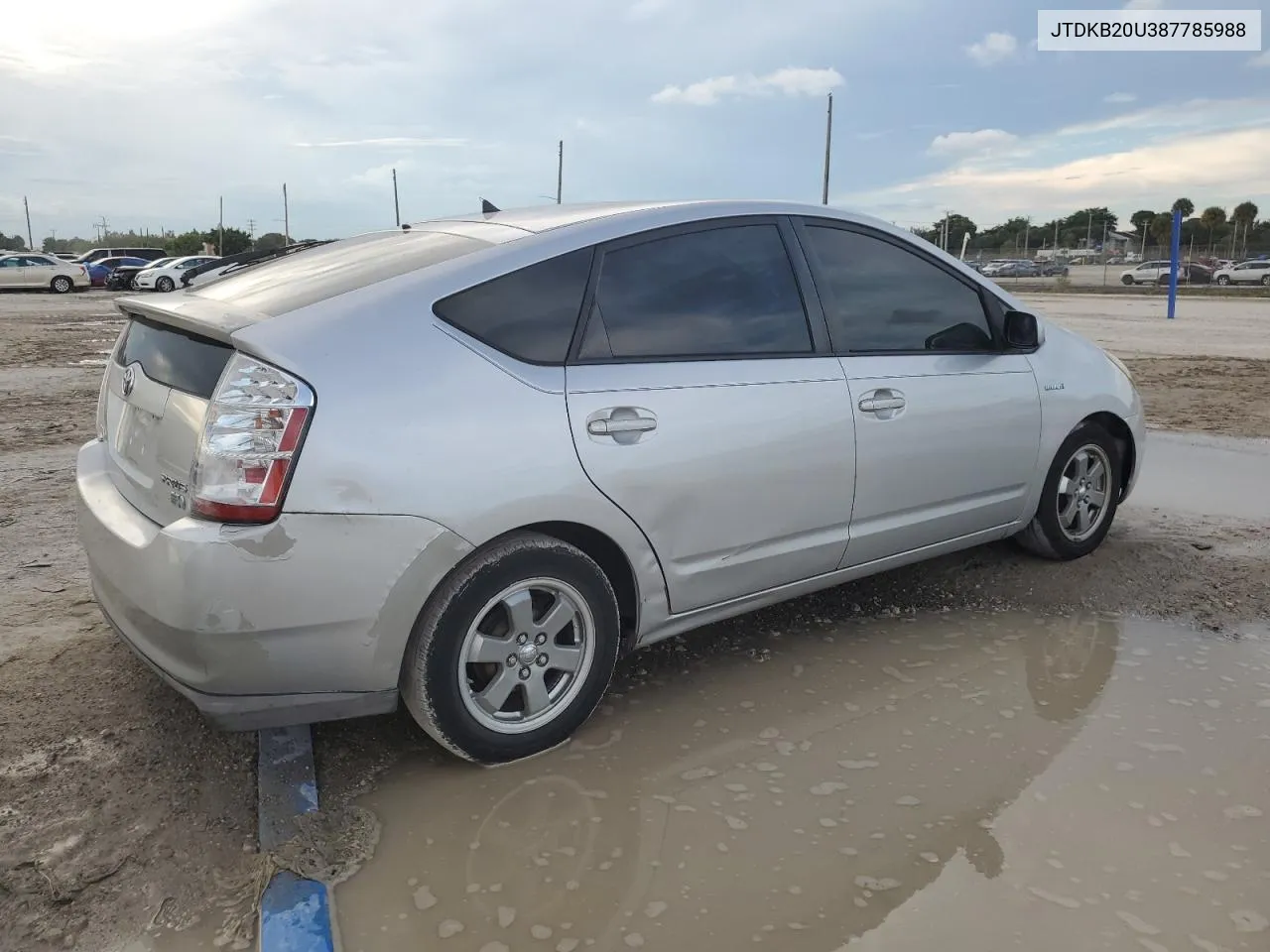 2008 Toyota Prius VIN: JTDKB20U387785988 Lot: 74487104