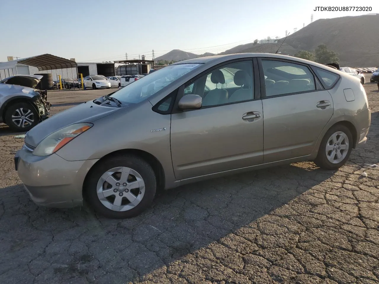 2008 Toyota Prius VIN: JTDKB20U887723020 Lot: 74706384