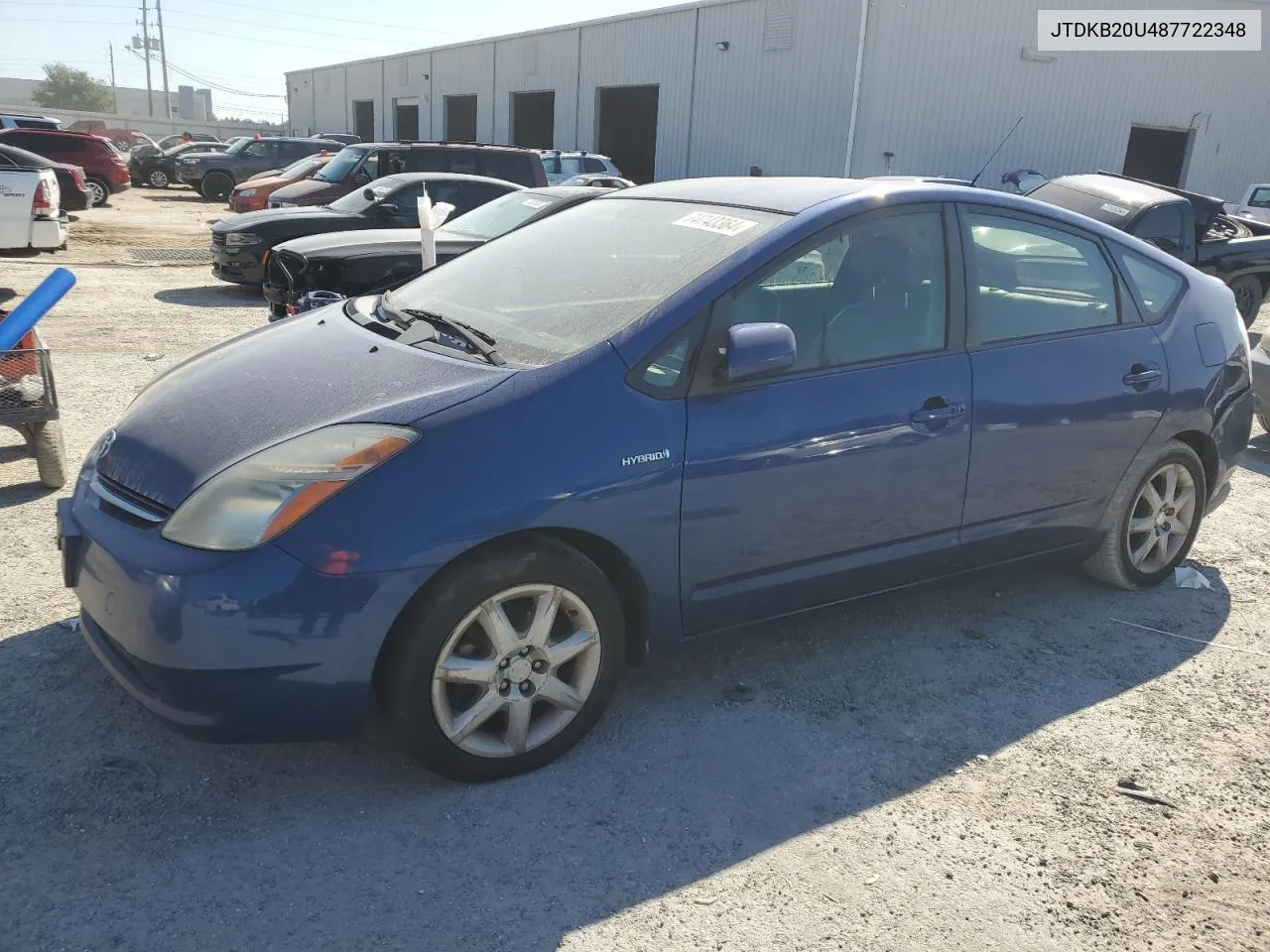 2008 Toyota Prius VIN: JTDKB20U487722348 Lot: 74743364