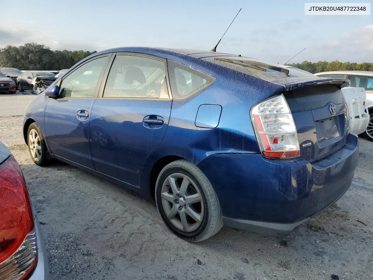 2008 Toyota Prius VIN: JTDKB20U487722348 Lot: 74743364