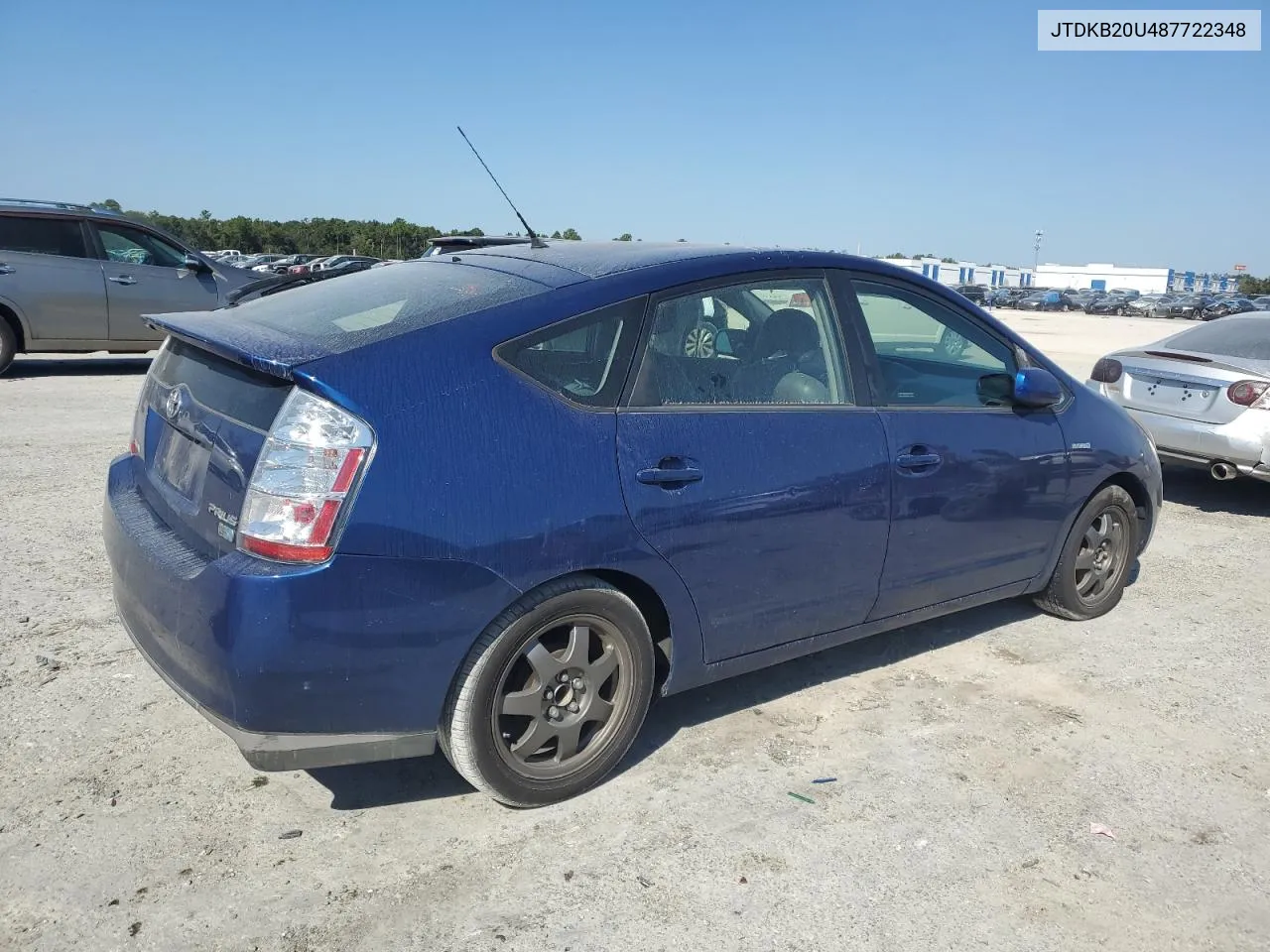 2008 Toyota Prius VIN: JTDKB20U487722348 Lot: 74743364