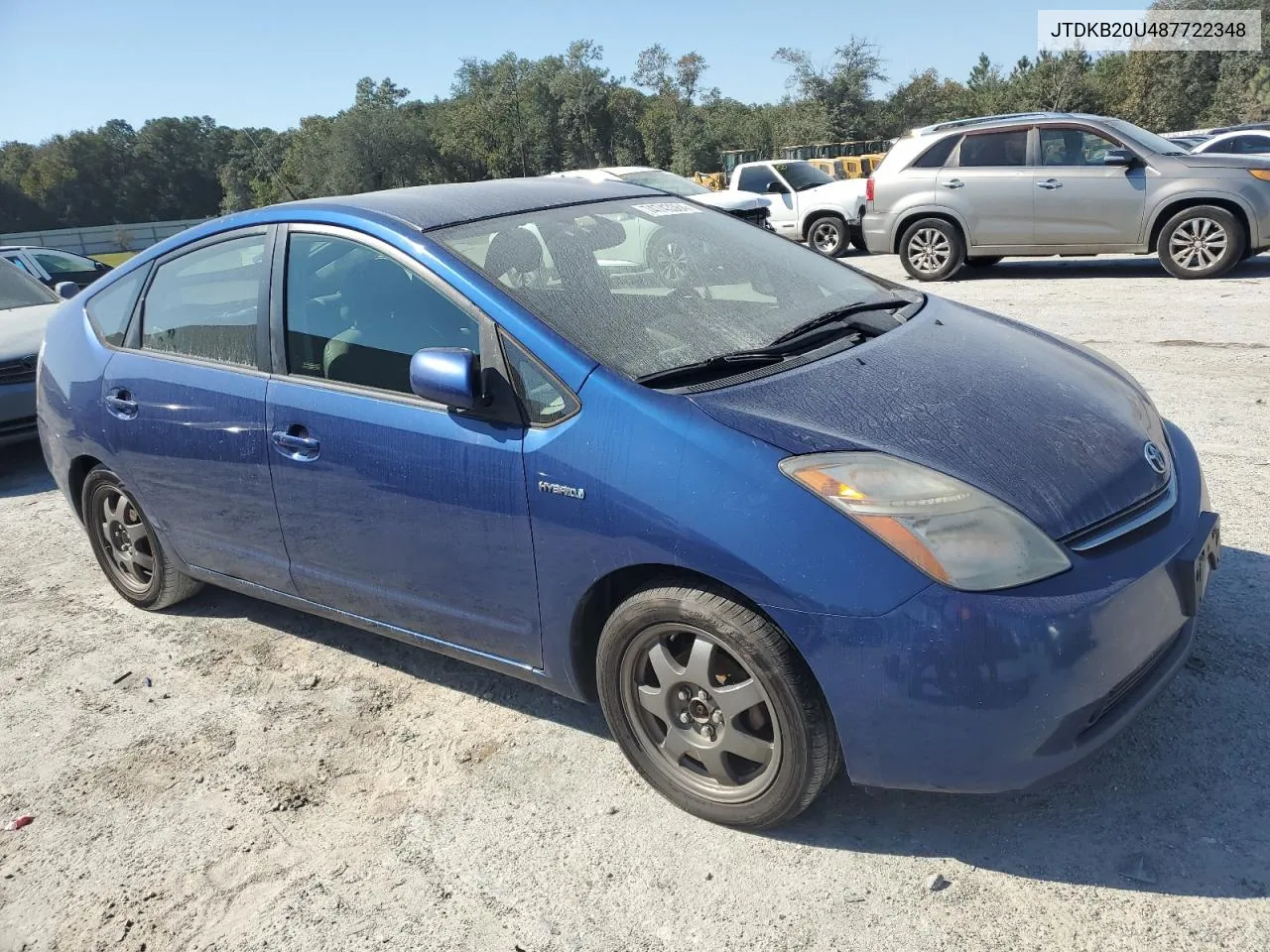 2008 Toyota Prius VIN: JTDKB20U487722348 Lot: 74743364