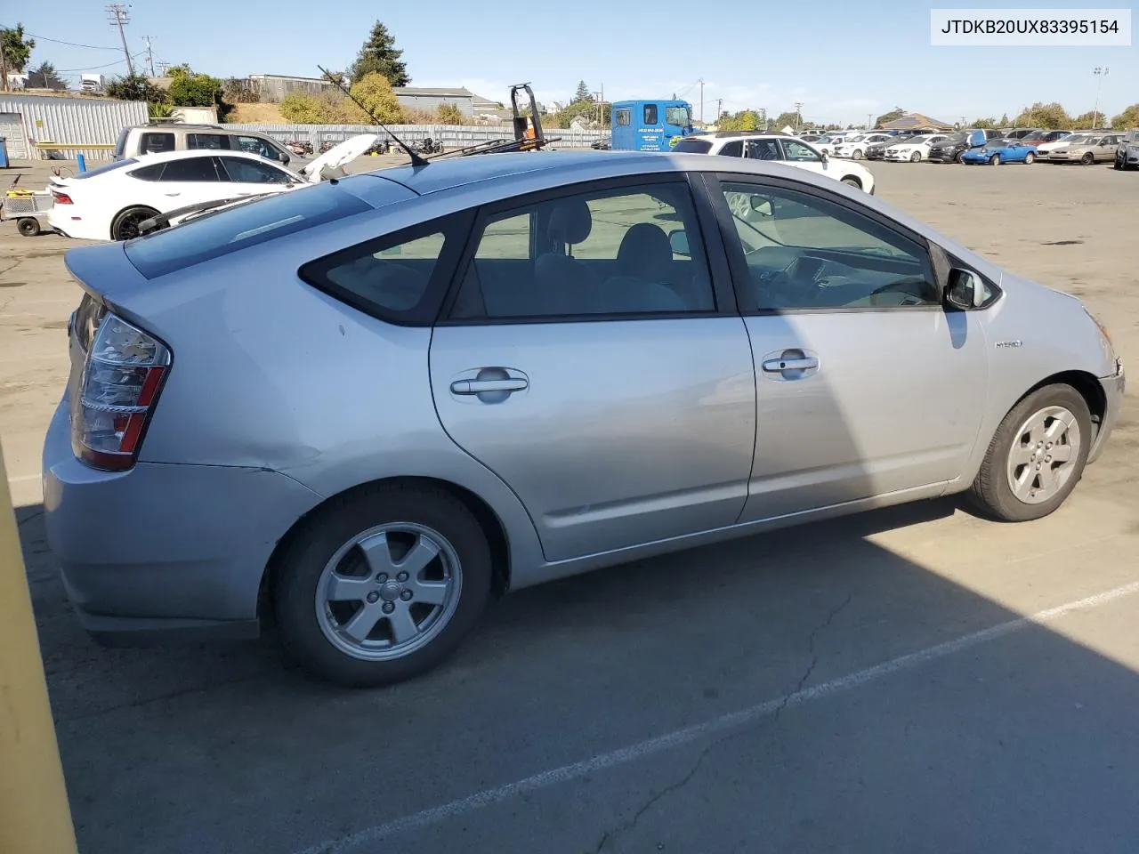 2008 Toyota Prius VIN: JTDKB20UX83395154 Lot: 74996824