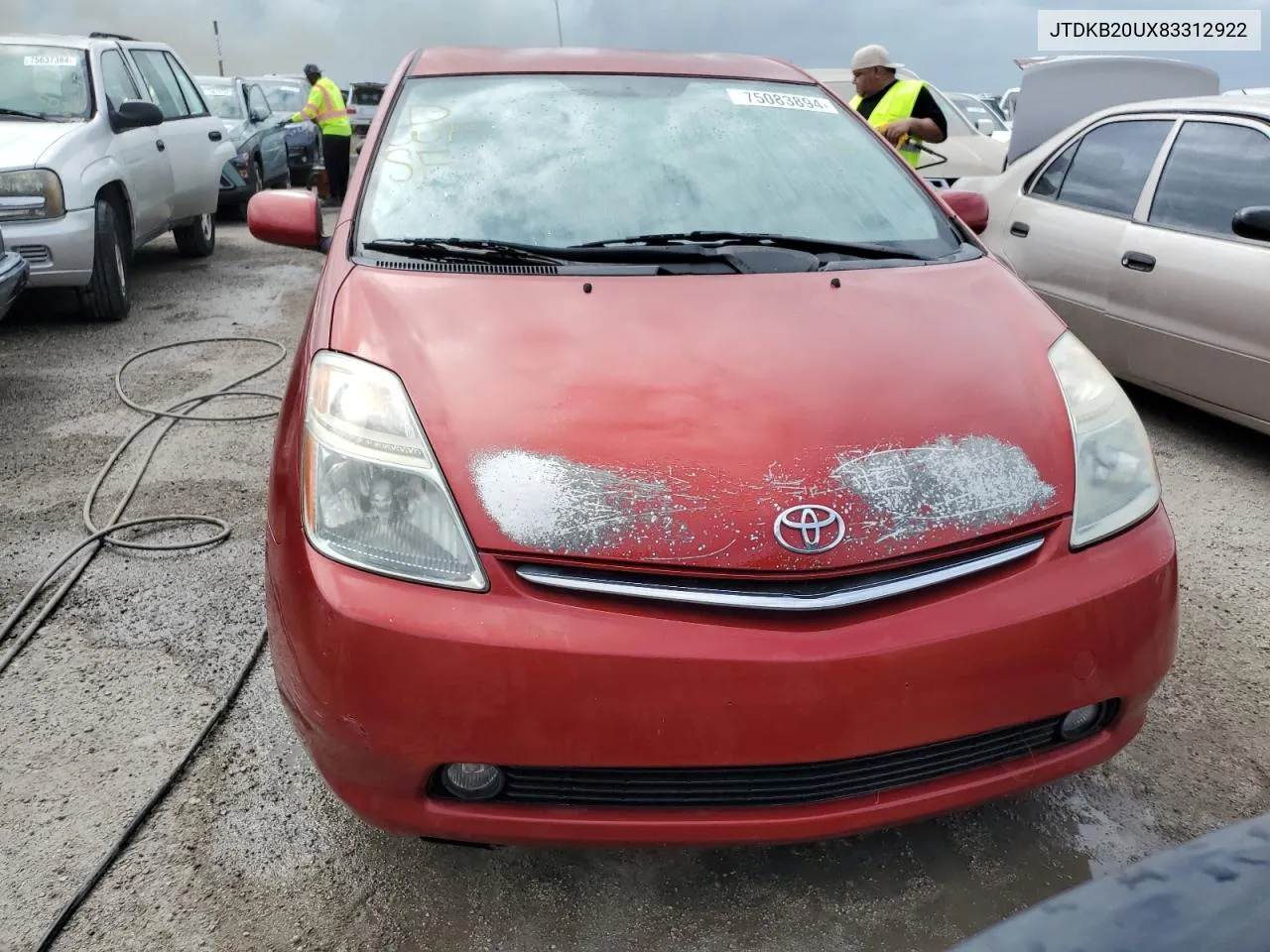 JTDKB20UX83312922 2008 Toyota Prius