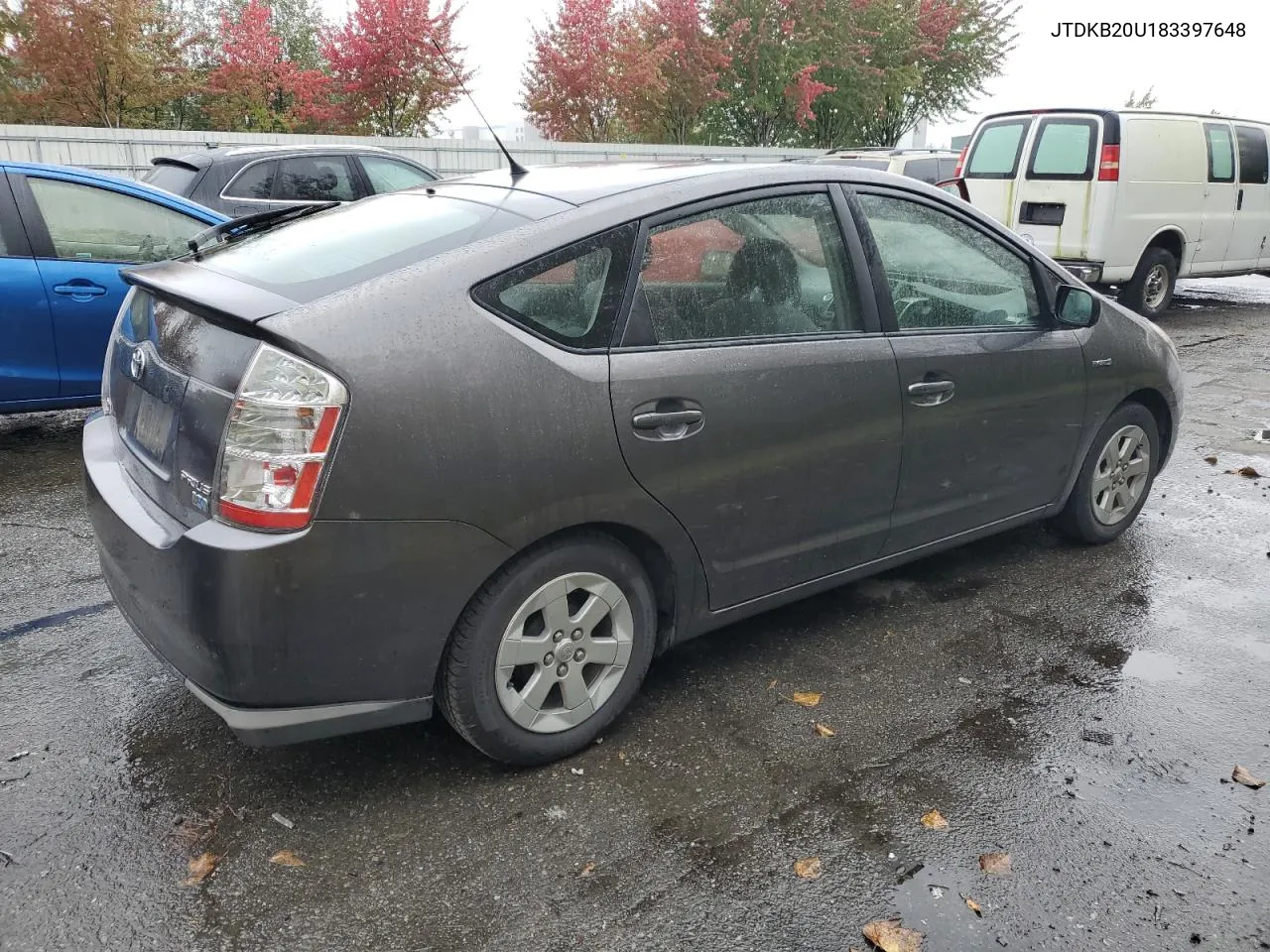 2008 Toyota Prius VIN: JTDKB20U183397648 Lot: 75128004