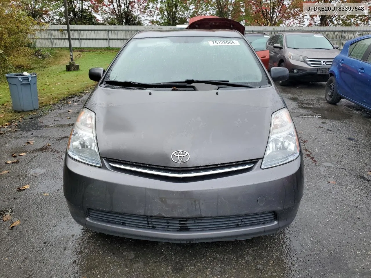 2008 Toyota Prius VIN: JTDKB20U183397648 Lot: 75128004