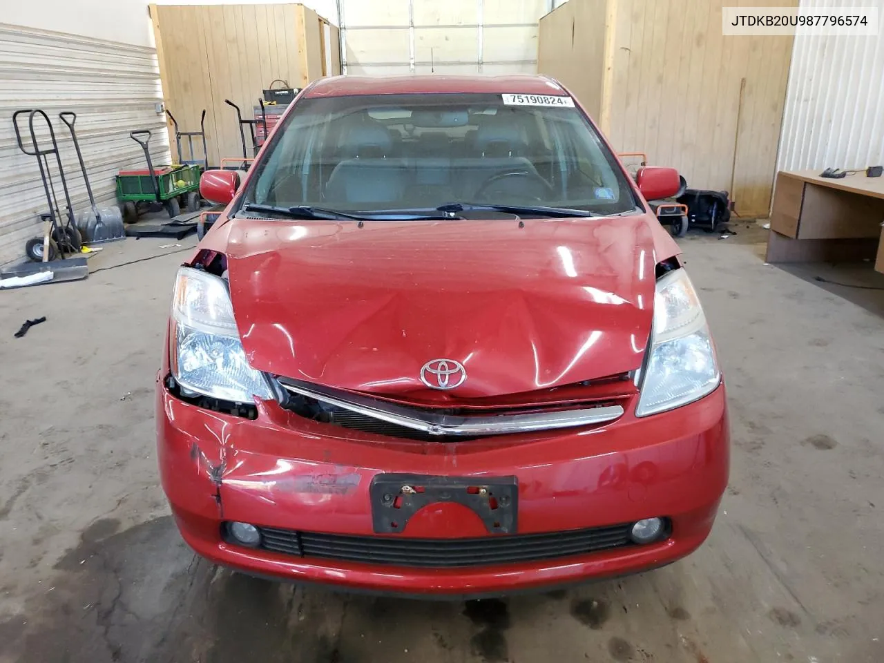 JTDKB20U987796574 2008 Toyota Prius