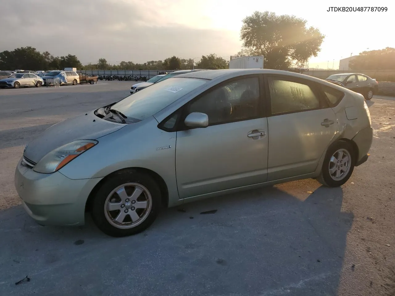 2008 Toyota Prius VIN: JTDKB20U487787099 Lot: 75400504