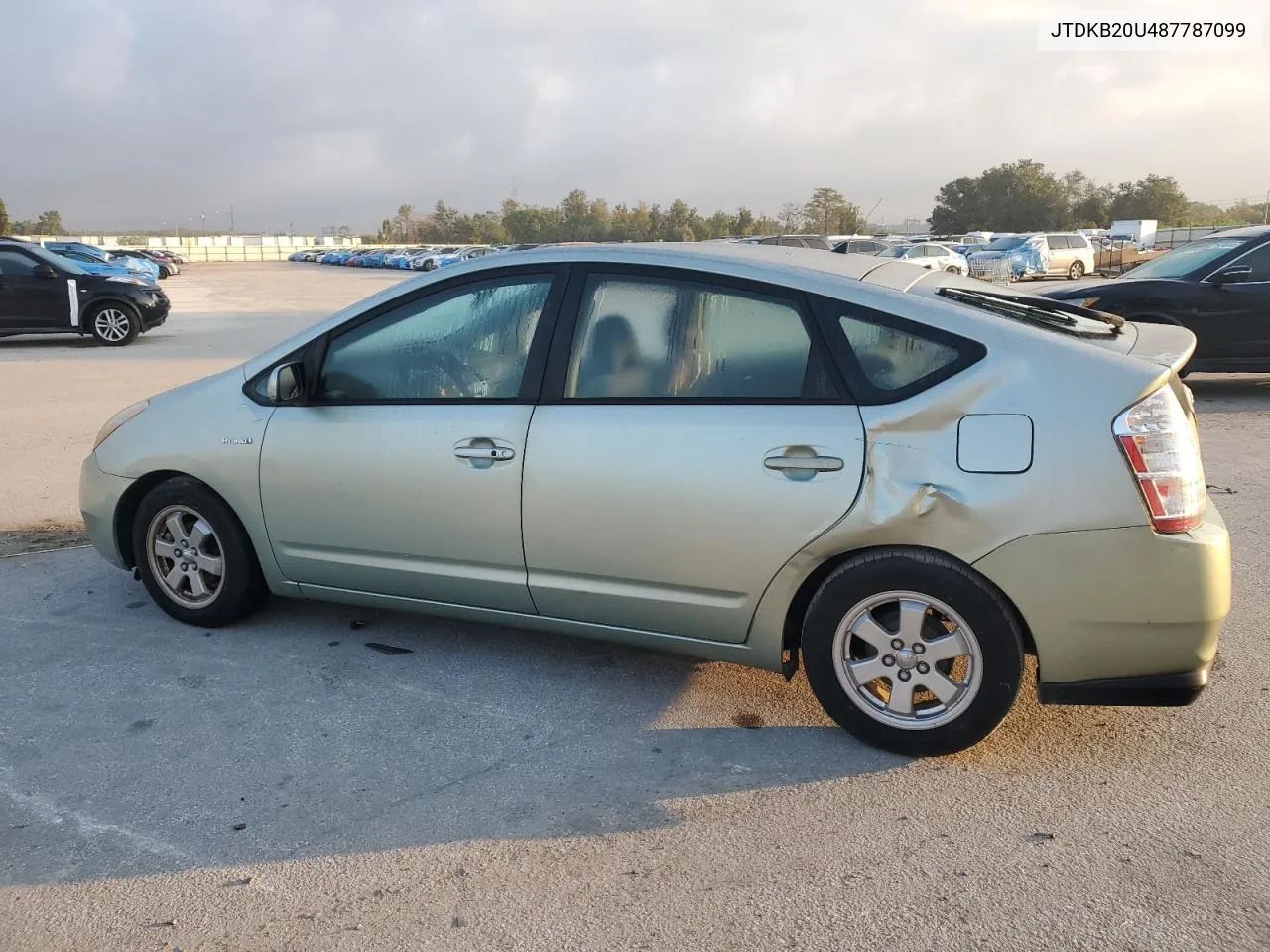 2008 Toyota Prius VIN: JTDKB20U487787099 Lot: 75400504