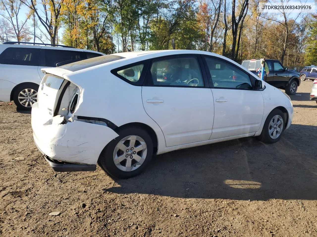 2008 Toyota Prius VIN: JTDKB20UX83439976 Lot: 75478174