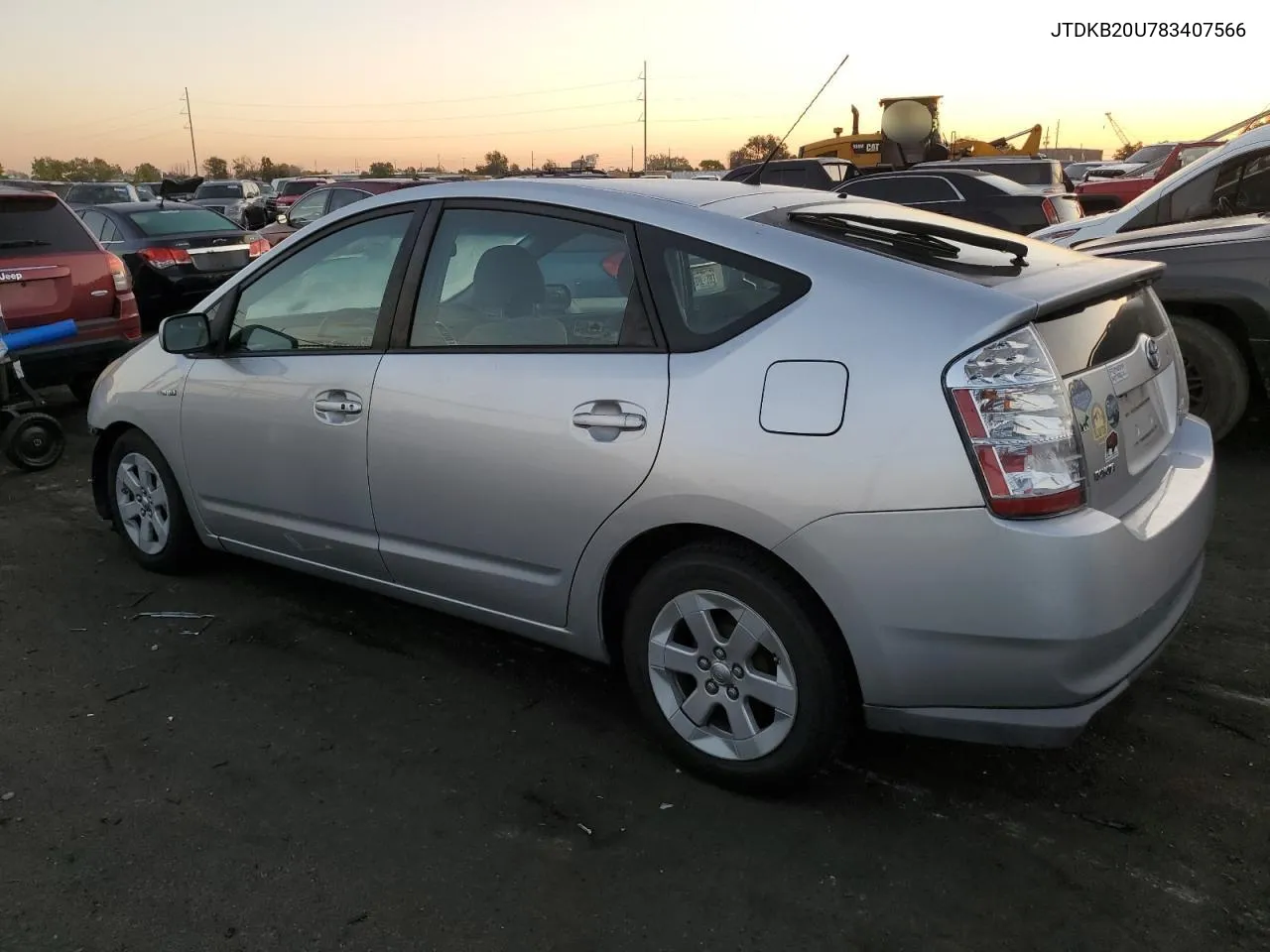 2008 Toyota Prius VIN: JTDKB20U783407566 Lot: 75570144