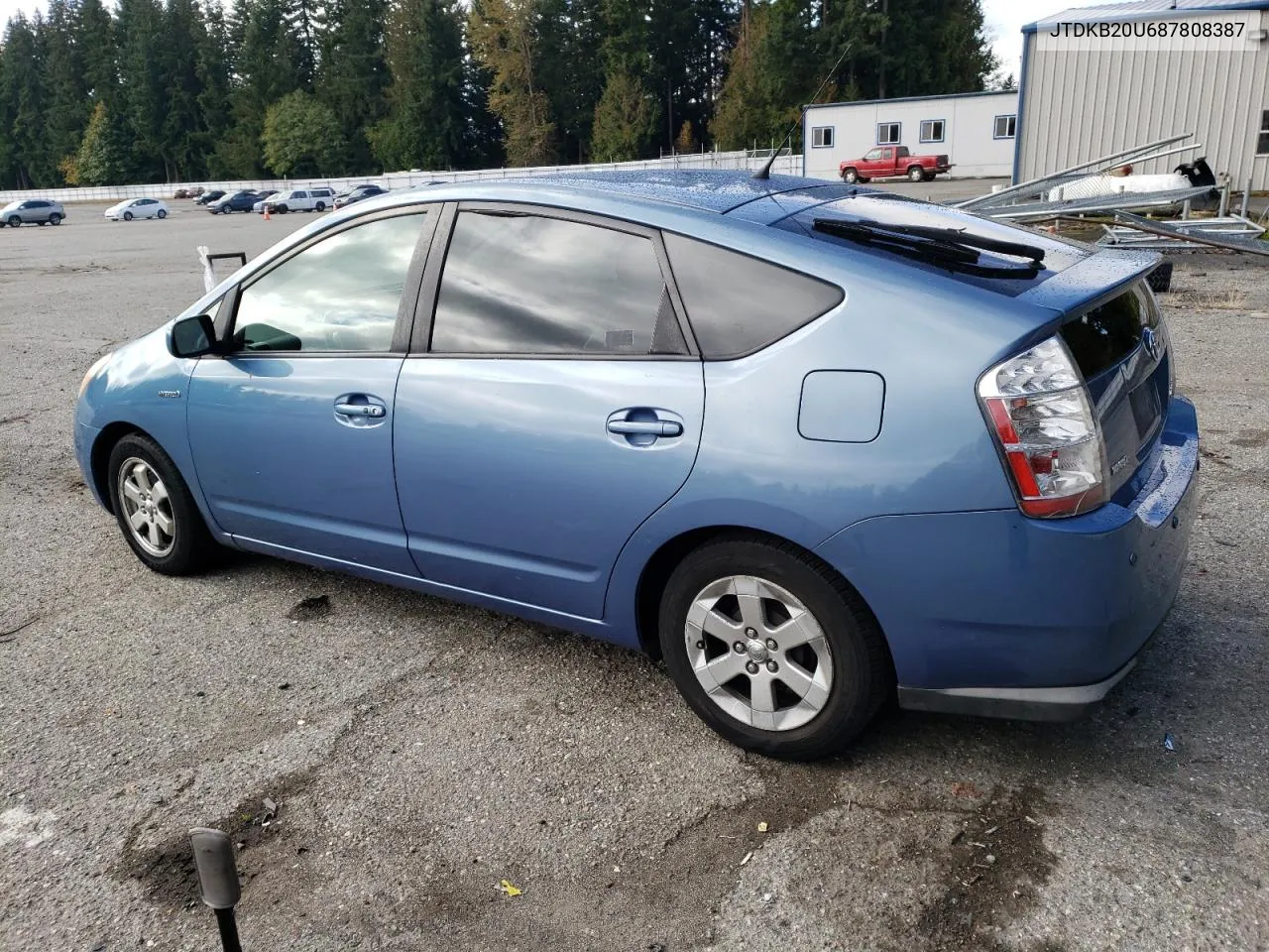 2008 Toyota Prius VIN: JTDKB20U687808387 Lot: 75633844