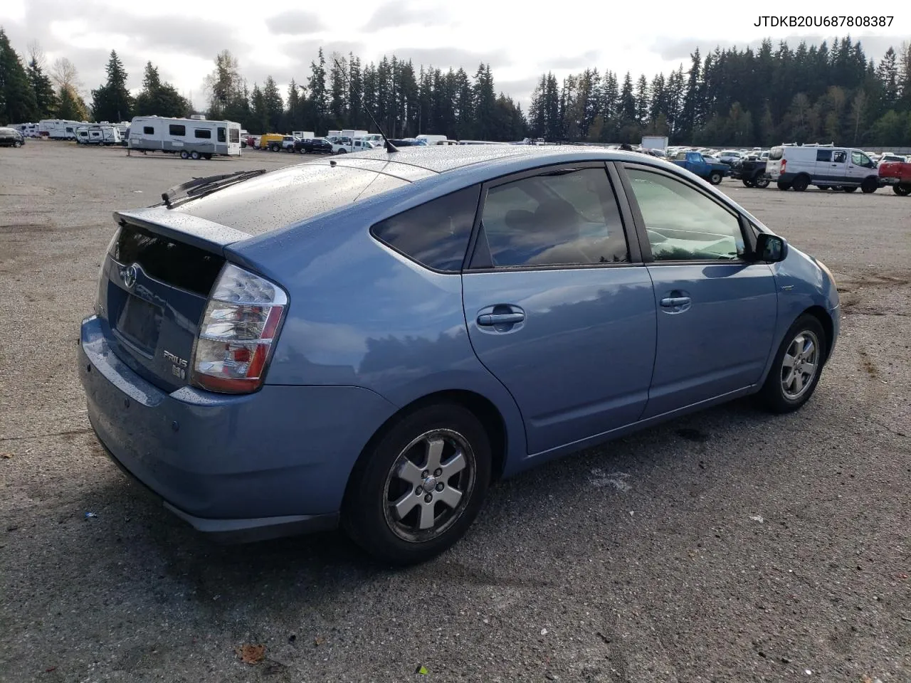 2008 Toyota Prius VIN: JTDKB20U687808387 Lot: 75633844