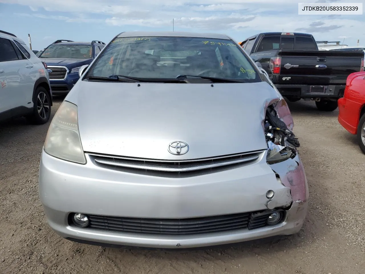 2008 Toyota Prius VIN: JTDKB20U583352339 Lot: 75715934