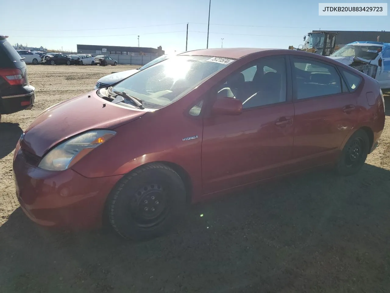 JTDKB20U883429723 2008 Toyota Prius