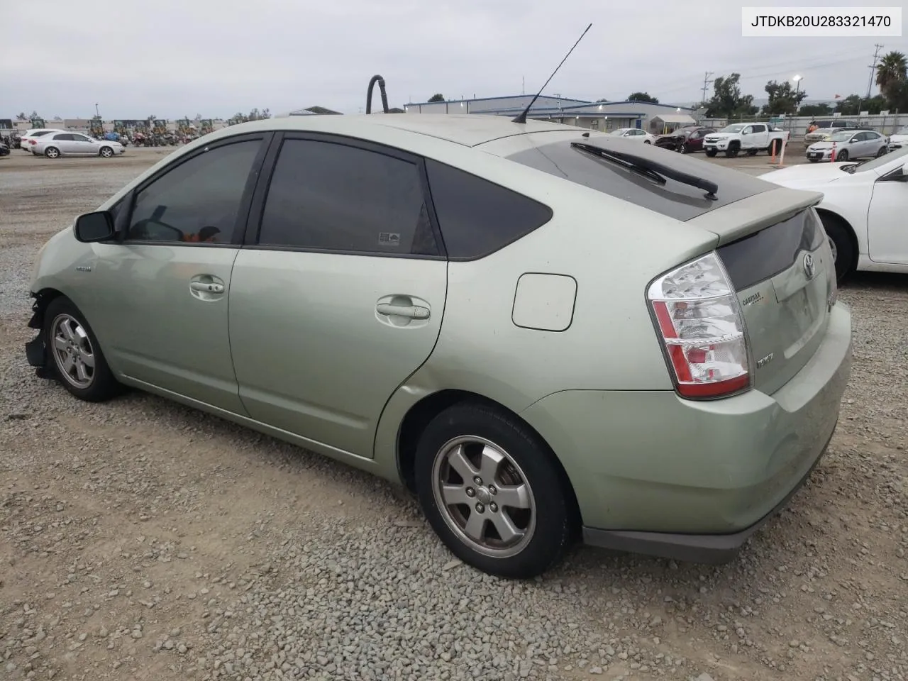 2008 Toyota Prius VIN: JTDKB20U283321470 Lot: 75937754