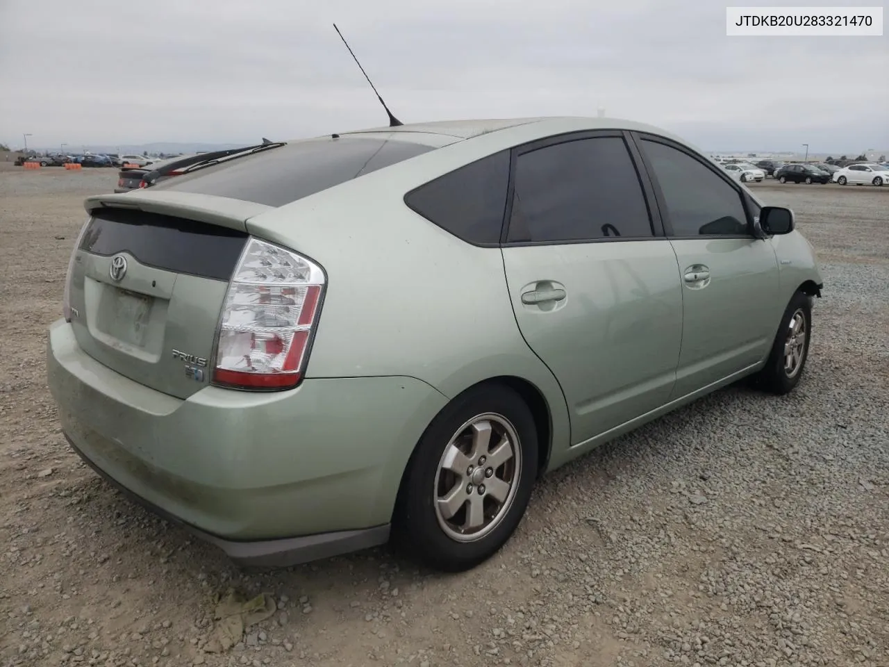 2008 Toyota Prius VIN: JTDKB20U283321470 Lot: 75937754