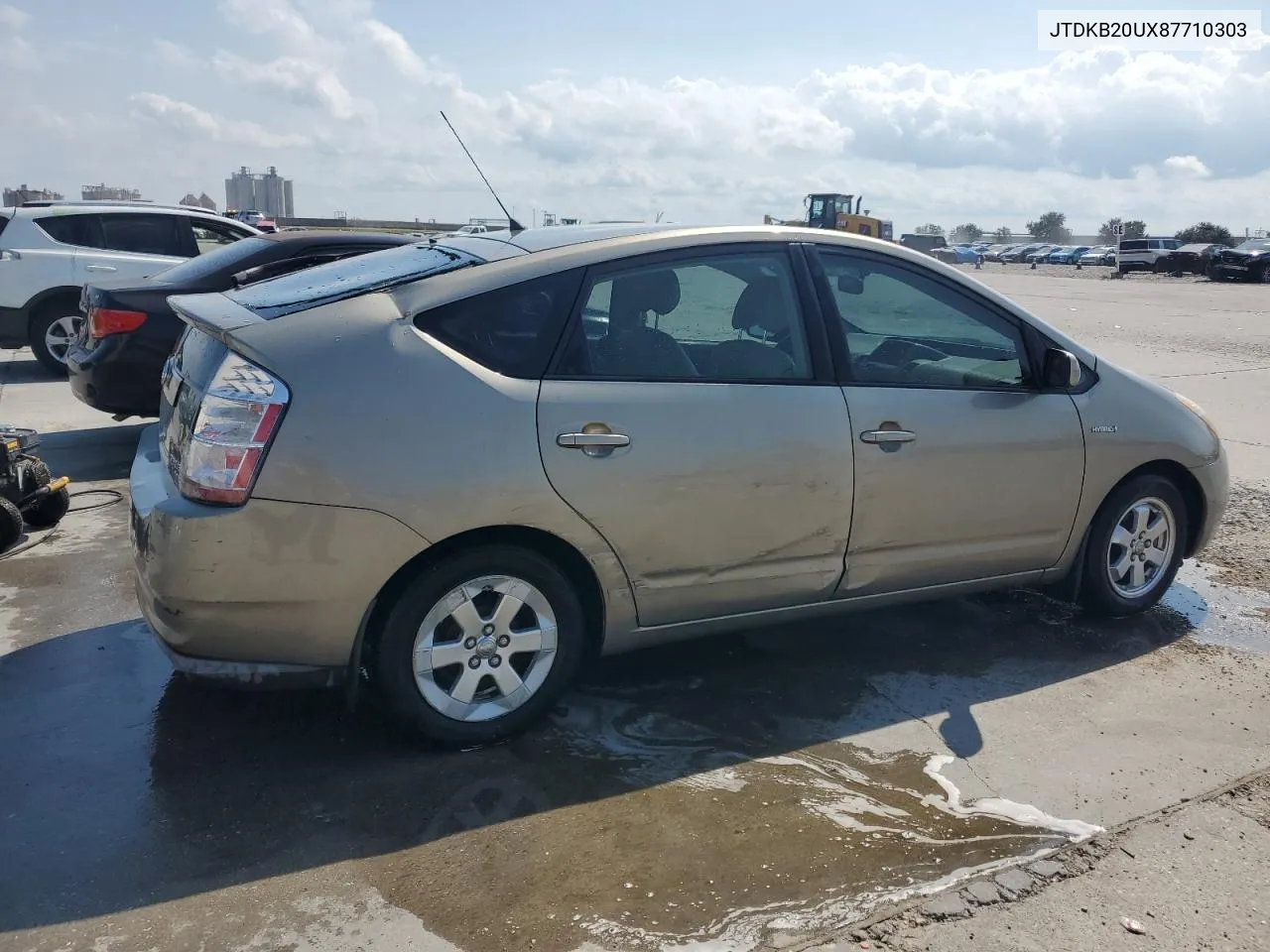 2008 Toyota Prius VIN: JTDKB20UX87710303 Lot: 75960124