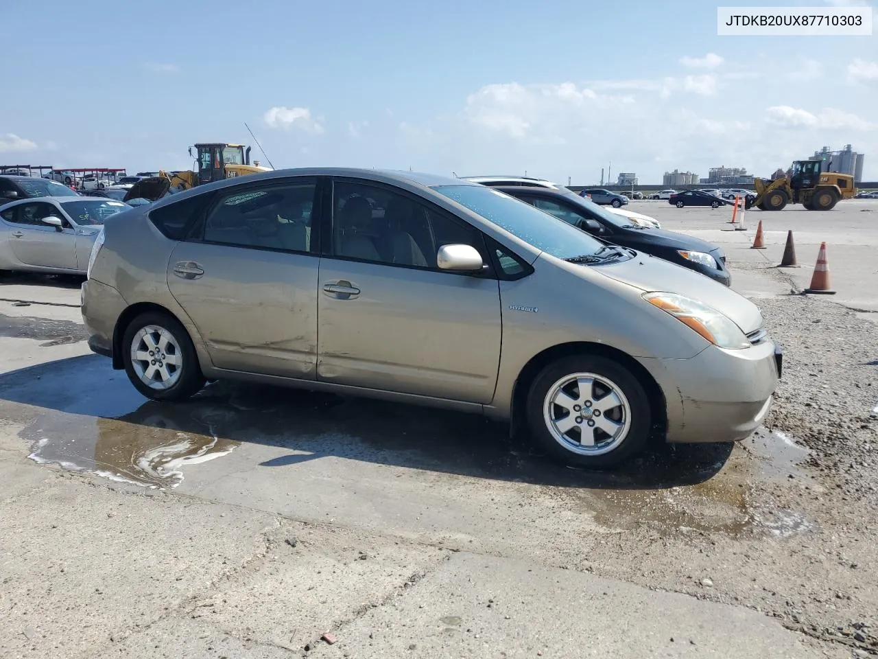 2008 Toyota Prius VIN: JTDKB20UX87710303 Lot: 75960124