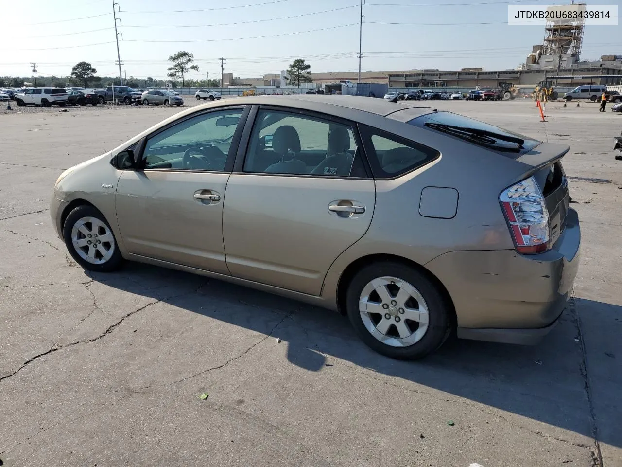 2008 Toyota Prius VIN: JTDKB20U683439814 Lot: 76035534