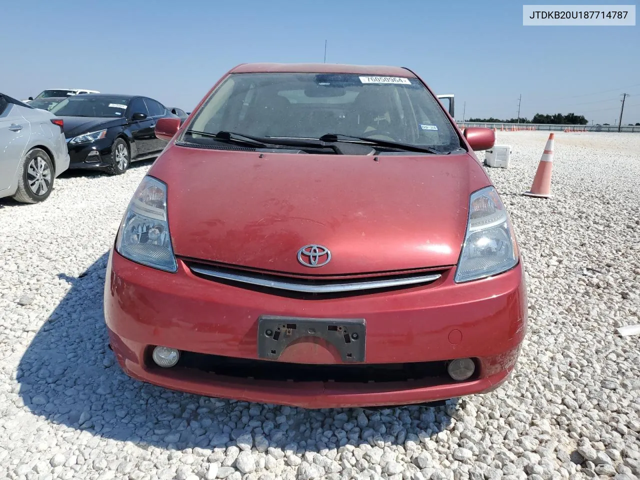 2008 Toyota Prius VIN: JTDKB20U187714787 Lot: 76050964