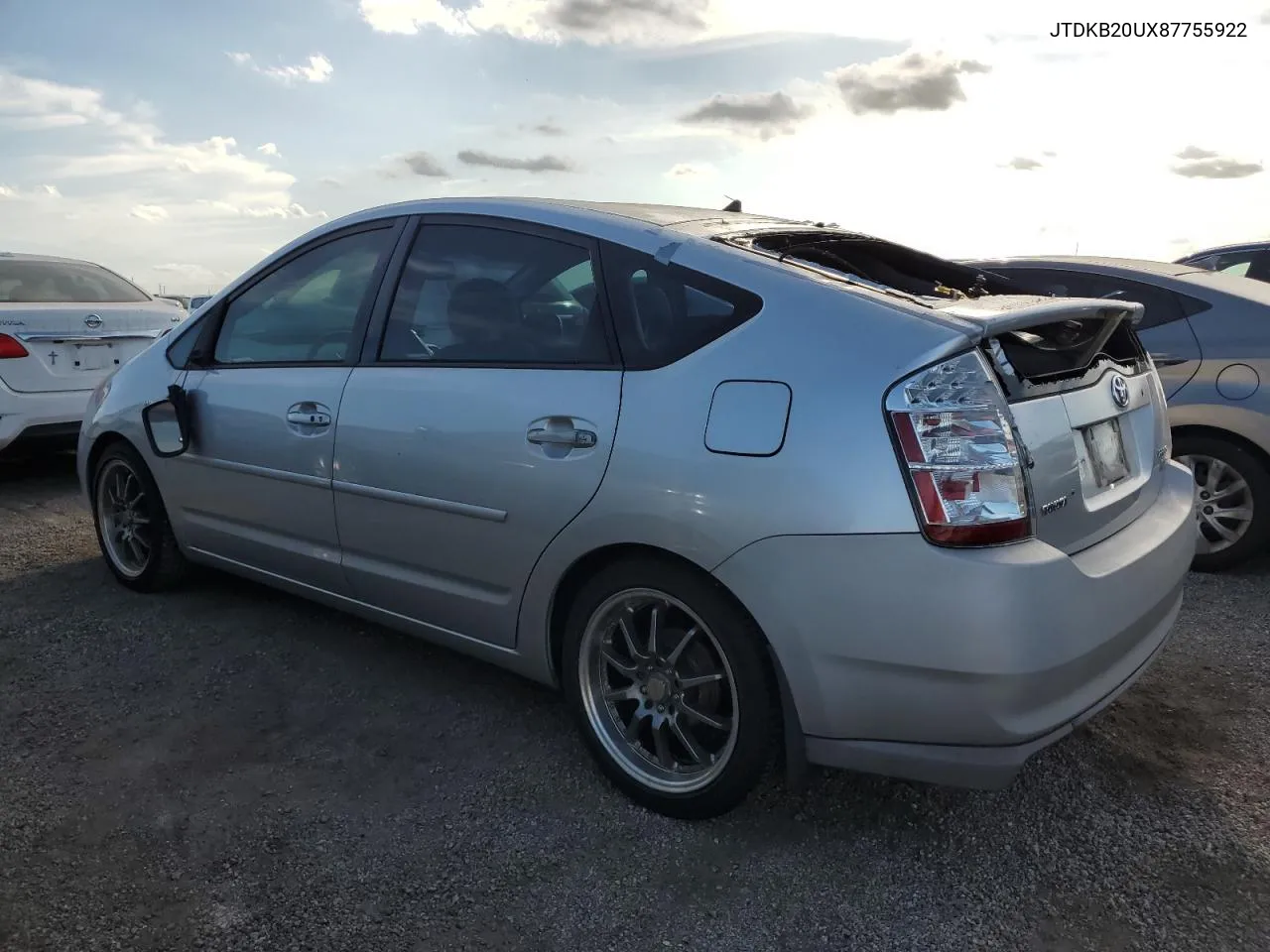 2008 Toyota Prius VIN: JTDKB20UX87755922 Lot: 76193954