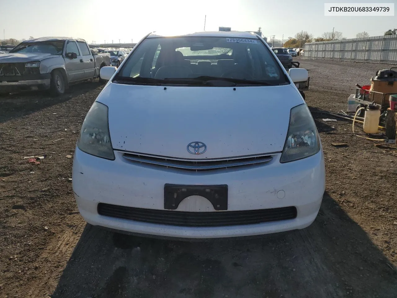 2008 Toyota Prius VIN: JTDKB20U683349739 Lot: 76356434