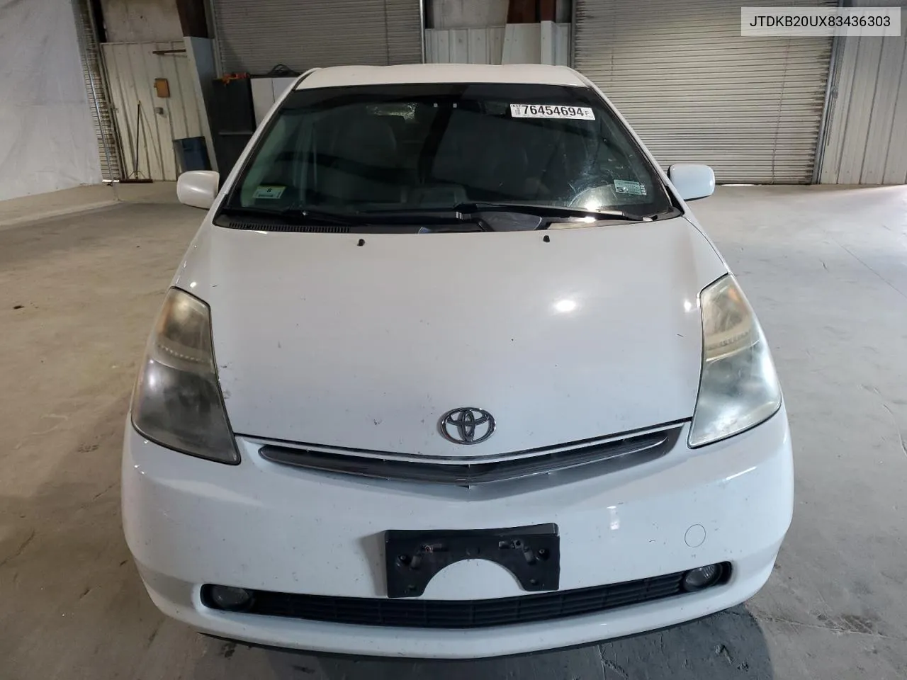 2008 Toyota Prius VIN: JTDKB20UX83436303 Lot: 76454694