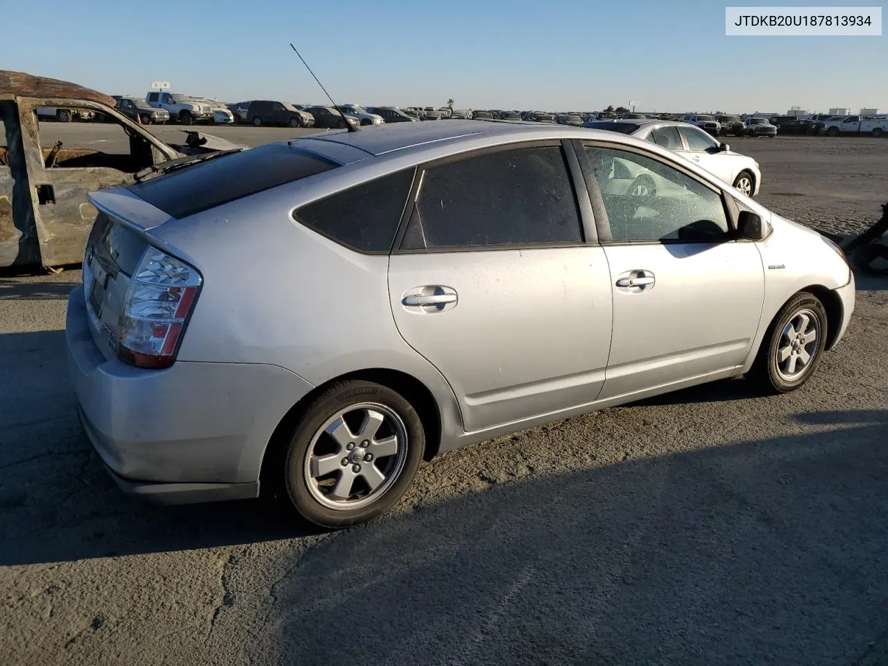 2008 Toyota Prius VIN: JTDKB20U187813934 Lot: 76488764