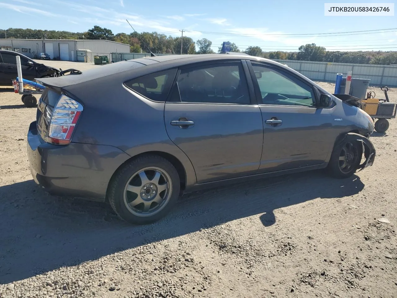 2008 Toyota Prius VIN: JTDKB20U583426746 Lot: 76823934