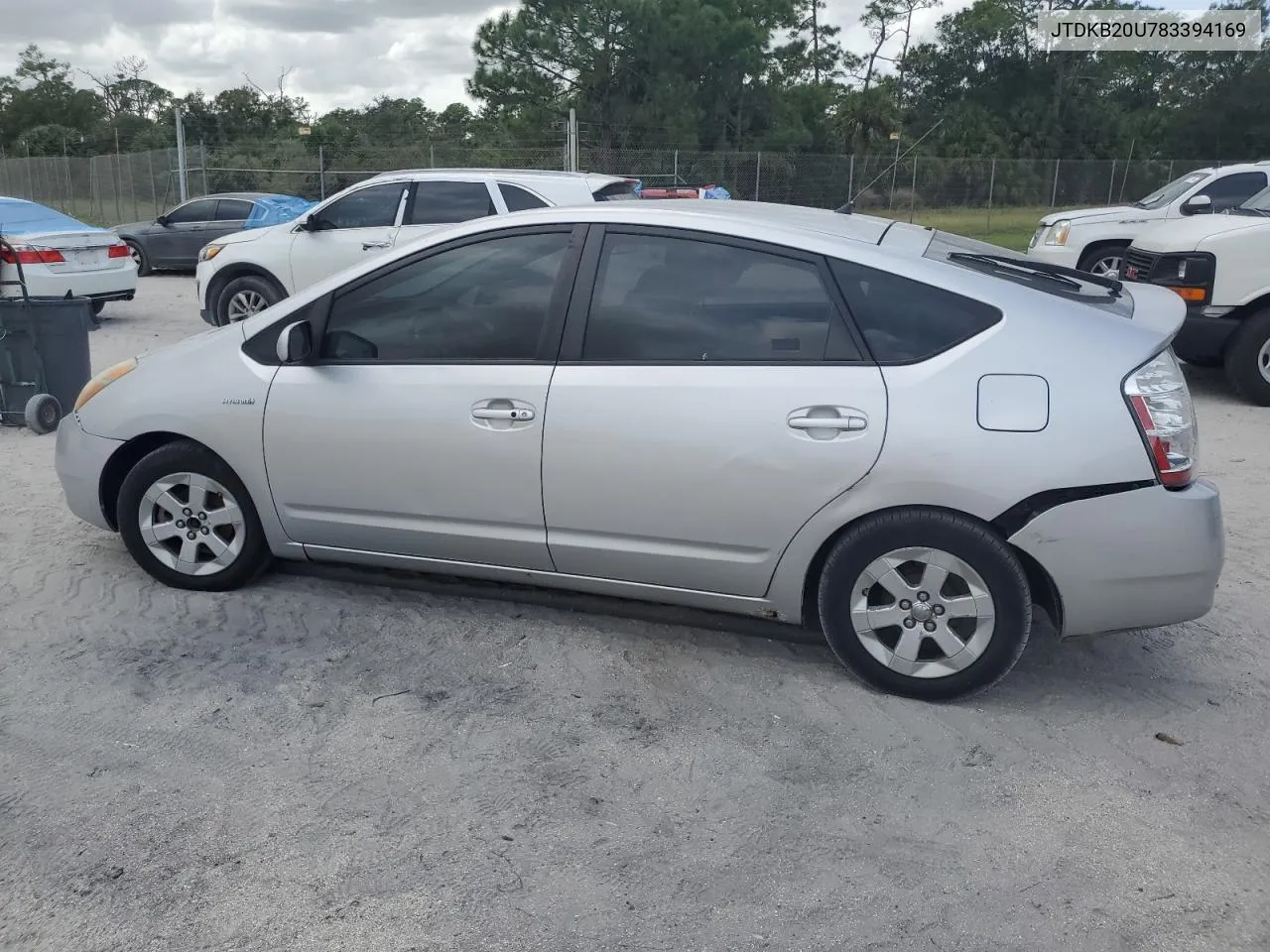 2008 Toyota Prius VIN: JTDKB20U783394169 Lot: 76905814