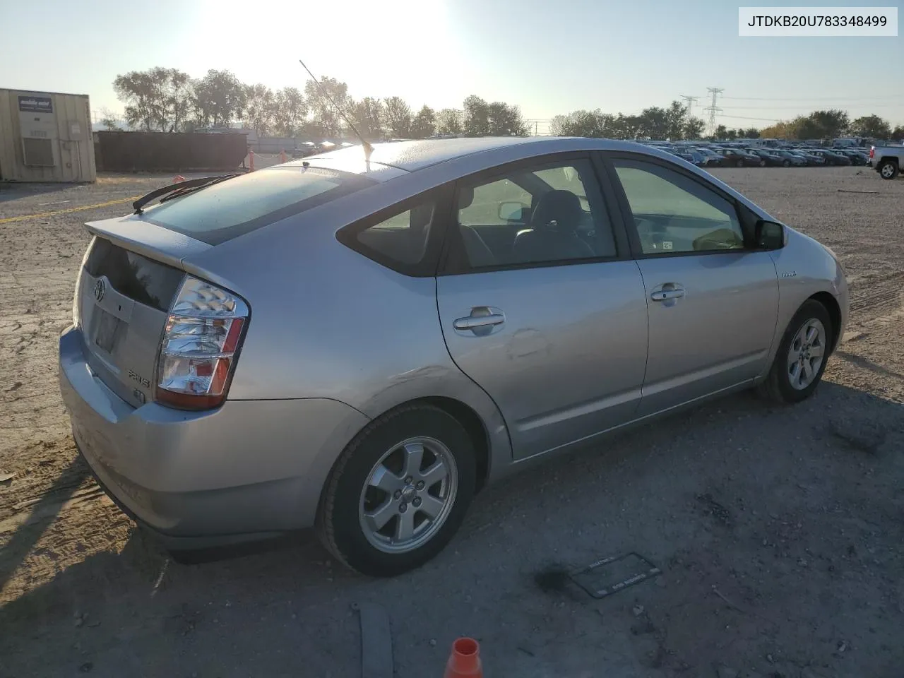 2008 Toyota Prius VIN: JTDKB20U783348499 Lot: 77106794