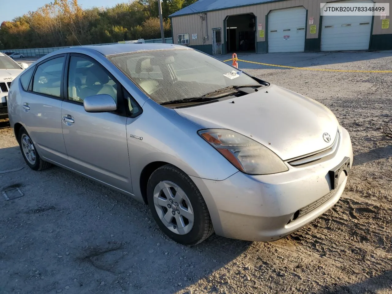 2008 Toyota Prius VIN: JTDKB20U783348499 Lot: 77106794